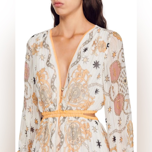 NWT Sandro Valldemossa dress - Picture 3 of 8